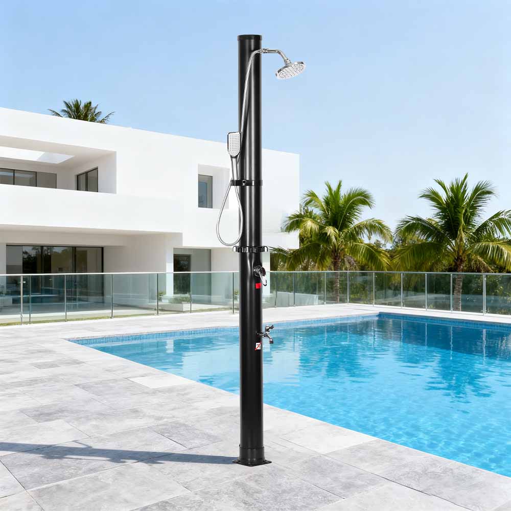 LY18L05-HB 18L kaksiosainen ABS kromi suihkupää aurinkosuihku ulkopuutarhasuihku