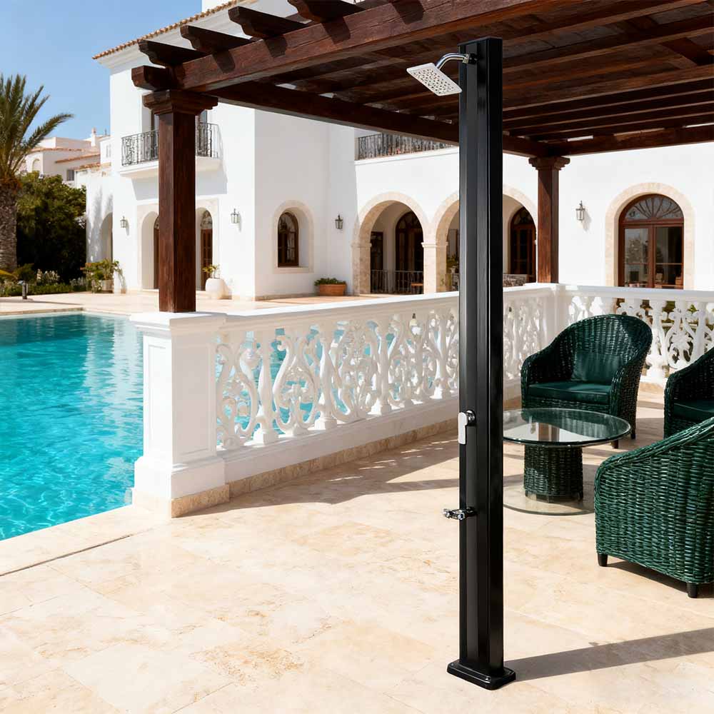 LY30L02 ulkona käytettävä sadesuihkupää, yksivipuinen suihkuteline